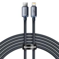 Baseus CAJY000301 Lightning - USB-C PD QC cable 20W 480Mb/s 2m - black - OUTLET