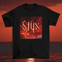 Styx Band Album ICON T Shirt Full Size S-5XL S brown