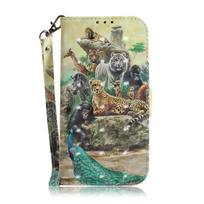 For Xiaomi Poco X6 Pro Case PocoX6 Pro Fundas Painted Animal Leather Wallet Phone Case for Xiomi Xiaomi Poco X6 X6Pro 5G Cover for Poco X6 Pro black
