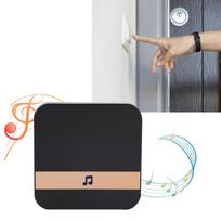 Doorbell DingDong Entry Door Alarm Bell for Household Decoration   Black