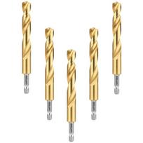Milwaukee 4932500418 Shockwave HSS-G Tin metalo grąžtas, 12,5mm, Hex kotas, 5 vnt.