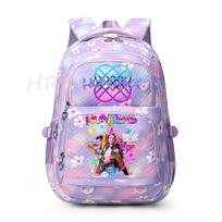 K-pop Demon Hunters Everyday Backpack Teens Girls Capacity School Tote Flowers Printe Laptop School Backpack Outing Rucksack YK2 Mochila