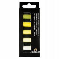 Rembrandt sausų pastelų rinkinys "cool Yellows", 5 spalvos