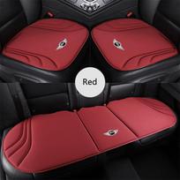 Minkšti automobilio sėdynės PU odos vėdinami sėdynių užvalkalai Lipdukai MINI Cooper F54 F55 F56 R56 R60 SONE Roadster Clubman Coupe