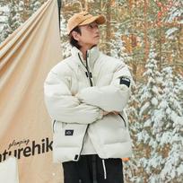 8XL Didelio dydžio vyriškas parkas Žieminiai storesni šilti švarkai Dygsniuoti paltai Laisvalaikio laisvi stovimos apykaklės švarkai Vyriški didelio dydžio 7XL Parkas 5XL balta