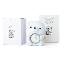 Cute Rotating Hugging Bear Jewelry Box Plastic Rose Bear Gifts Box  Birthday Gift