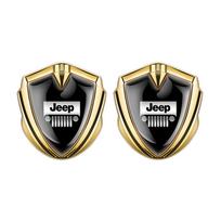 1/2 vnt. Automobilio priedai Metalinis Shield Kėbulo Bagažinės Emblemos Lipdukai Jeep Renegade Patriot Wrangler Cherokee Compass Grand JPB JK