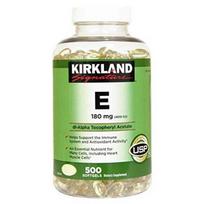 brdqt Kirkland Signature Vitamin E 400 IU Softgels 500 2 pcs Pack
