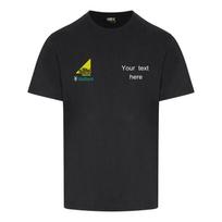 Gas Safe Vaillant plumber boiler fitter work wear, embroidered t-shirt Unisex T-Shirt XXXL black
