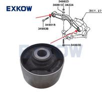Galinio diferencialo tvirtinimo įvorė Mitsubishi Pajero Montero 3 4 III IV V60 V70 V80 V90 2000-2020 MR374677 3517A006 3517A027 1X MR374677 black