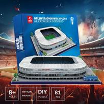 Football Stadium - Wisła Płock - 3D Puzzle - 81 Pieces