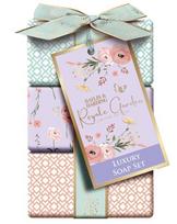 Muilų rinkinys Baylis & Harding Royale Garden Luxury Wrapped Soaps, 3 dalių