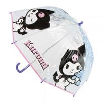 Hello Kitty Kuromi vaikiškas skaidrus skėtis Ø71 cm