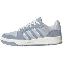 Adidas ENTRAP Abrasion Resistant Low top Skateboard Shoes Unisex Silver Gray Sneakers KI8458 41⅓ sidabro pilka spalva
