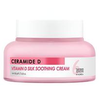 TENZERO Ceramide Vitamin D Silk Soothing Cream Skin Barrier Repair Hydrating Face Cream 100g white