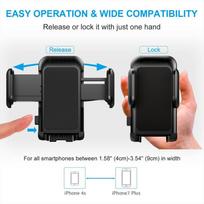 Cigarettes Lighter Phone Holder 3-in-1 Supportor With Voltage Detector Car Mount Charger Compatible For Smartphone Charging CZECH REPUBLIC black