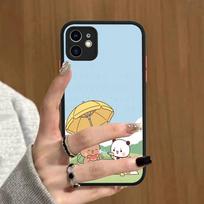 BuBu And DuDu Phone Case For IPhone 11 12 13 14 15 16 Pro Plus X XS MAX Matte Bumper Shockproof Cover iphone 15 plus beige