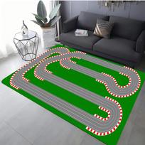 Interaktyvus miesto greitkelio kelio kilimas Vaikams automobilio žaislo kilimėlis Neslystantis svetainės dekoras Sofos kilimas Miegamojo švietimo grindų kilimas Žaidimų kilimėlis 40x60cm