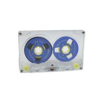 Long Play 54 Minutes Blank Tape Strong Plastic Case Plastic Mini Reel Sound Tape Upgrades for Analog Sound Recording 1 blue