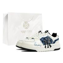 MLB Chunky Liner Kaleidoscope, Horizon, Shopping Bag Abrasion Resistant Slip Resistant Low top Skateboard Shoes Unisex 3ASXCA12N-50WHS(Team113- BOX) 43 balta