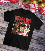 George Michael Wham Last Christmas Shirt Cotton Ugly Gift Funny White Shirt NG25 Unisex T-Shirt XXXXL gray
