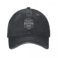 whisky bourbon barrel label Baseball Cap F fishing hat birthday Horse Hat Male Womens beige