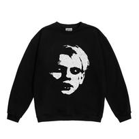 Harajuku Oversize Streetwear Pullover Men Hoodies LIDA 77Face Graphic Print Hooded Sweatshirt Hip Hop Rock Top Goth Y2k Clothing S white