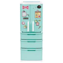 Takara Tomy Licca-chan LF-01 Koori Korokoro Refrigerator Dress-up Toy Pretend Play Ages 3 Up