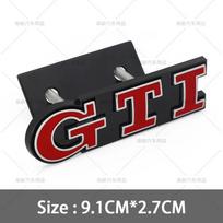 3D Metal GTI Grill Emblem Badge Rear Trunk Decal Car Sticker for Volkswagen VW Golf 5 6 7 8 MK2 MK3 MK4 MK5 MK6 MK7 Accessories