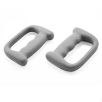 Boxing Dumbbell Solid Cast Iron Hand Weights NonSlip Grip Shadowboxing for Women, gray