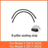 Door Seal Soundproof Kit For  Tesla Model 3 Y  2017-2025 Rubber Weather Draft Seal Strip Wind Noise Kit Front Trunk Cover Strip