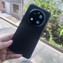New Back Glass For Honor Magic 7 Pro 7pro Magic7 Pro 5G Battery Cover Rear Door Housing Panel With Camera Glass Lens Frame +Logo juoda