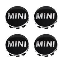 4pcs 54mm 56mm Car Wheel Center Hub Cap Badge Emblem Sticker For BMW Mini Cooper One S N22 JCW R50 R53 R55 R56 R57 R60 F55 F56