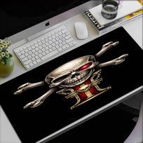 Warhammer 40k tematikos pelės kilimėlis, neslystantis guminis pagrindas, daugiafunkcinis biuro ir namų dekoras, puikiai tinka darbo vietos personalizavimui. 30cmx60cm white