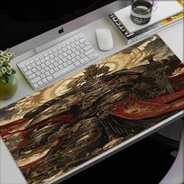 Warhammer 40k tematikos pelės kilimėlis, neslystantis guminis pagrindas, daugiafunkcinis biuro ir namų dekoras, puikiai tinka darbo vietos personalizavimui. 30cmx80cm
