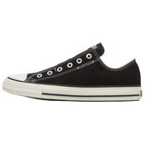 Converse All Star Slip On Ox Comfortable Fit Canvas Shoes Unisex sneakers Black 31318890 37.5 black