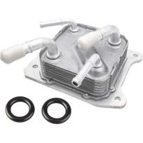 Engine CVT Transmission Oil Cooler With O-Rings Compatible With 2013- Nissan Altima Maxima Murano Pathfinder Quest Rogue 2.5L & 3.5L 4/6 Cylinder