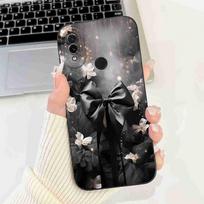 For Xiaomi Redmi Note 7 6.3  Casing Cute Cartoon Shockproof Back Cover For Redmi Note 7 note7 Flower Soft Silicone Phone Cases Redmi Note 7 gray
