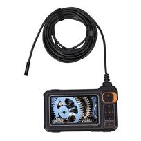 Industrial Endoscope Borescope Camera with 4.3 Inch Screen 1080P HD 16.4FT Portable Snake Sewer Inspection Camera with black