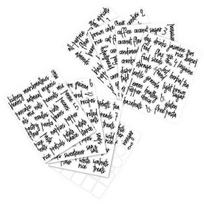 1 Set Pantry Food Sticker Self-Adhesive Removable Oil-proof Containers Storage Jar Sticker for Jars įvairiaspalvis