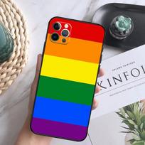 Gay Pride Flag Case For iPhone 15 11 12 13 14 Pro Max XS XR X 7 8 Plus 12 13 Mini 16 Pro Max Soft Cover iPhone 16 Plus