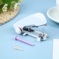 Handheld Mini Sewing Machine Portable Electric Stitcher Lightweight Compact Design Easy to Use for Quick Repairs and Small Sewing Projects One Size