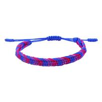 LGBT Bracelets Weave Love Tibetan Wrist Wrap Bracelet Boho Rope Bracelet Bangles Pulsera Couples Gifts for Boyfriend Womens blue