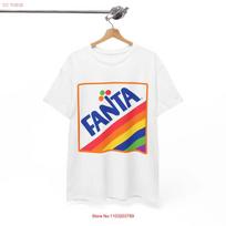Fanta Soda T Shirt Vintage Pop Logo Retro Nostalgic Heavy Cotton Vintage Casual Unisex Graphic Comfortable Stylish 4XL white