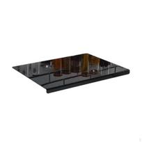 Countertop Cutting Mat NonSlip Acrylic Board with Lip Easy to Clean Lipped Slicing for 45x35x3cm juoda