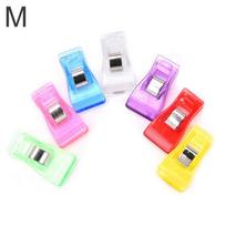 Crafts Hemming Fabric Accessories Plastic Clip Job Foot Case Sewing Tools Tape Bias Maker įvairiaspalvis