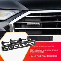 Audi A4 A6 Q3 Automobilio Grotelės Quattro Logotipas Priekinės Grotelės Ženklelis Emblema Lipdukas Važiavimas Galas Quattro Standartinis A6 2019-2021
