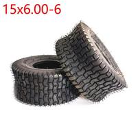 15x6.00-6 bekameris padangos 15*6.00-6 Vakuuminės padangos Vejapjovei golfo vežimėliui ATV Buggy Quad Bike Go Kart ūkio transporto priemonės ratų dalys