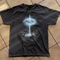 Retro Halo 3 Logo T-Shirt Vintage Gaming Graphic Tee Reprint HOT ITEM 120 gray