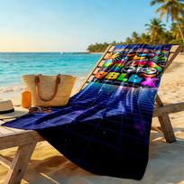 Roblox Beach Towel High Absorbency & Quick-Dry Comfortable Lightweight Suitable for Sports, Travel, Swimming, Yoga, Bathroom, Beach, And Pool 80cmx160cm(31x63inch)